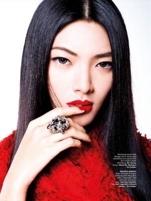 Asian models - Marcella T - Harpers Bazaar Indonesia July 2011.jpg
